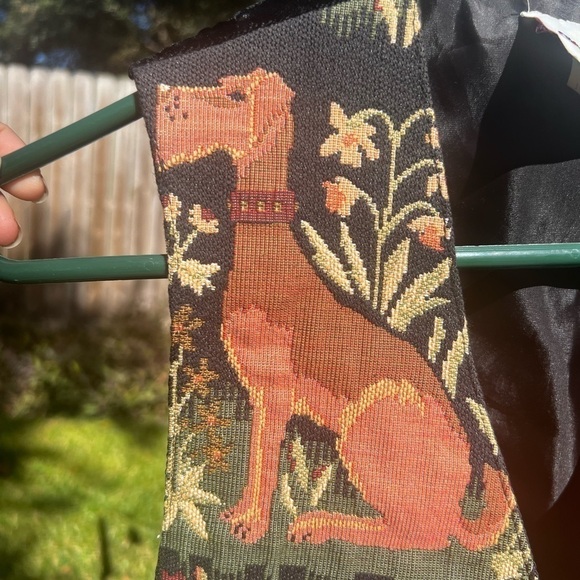 Vintage Woven Tapestry Patchwork Animal Floral
Print Vest Small - Picture 4 of 9